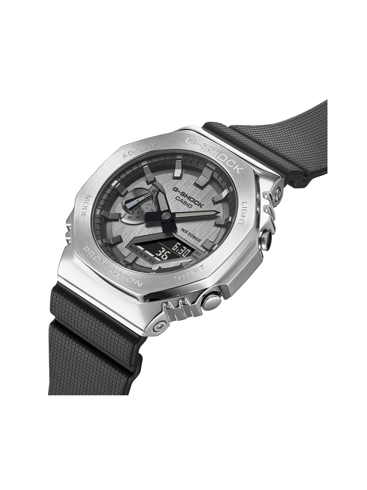 CASIO G-SHOCK G-STEEL, quadrante grigio