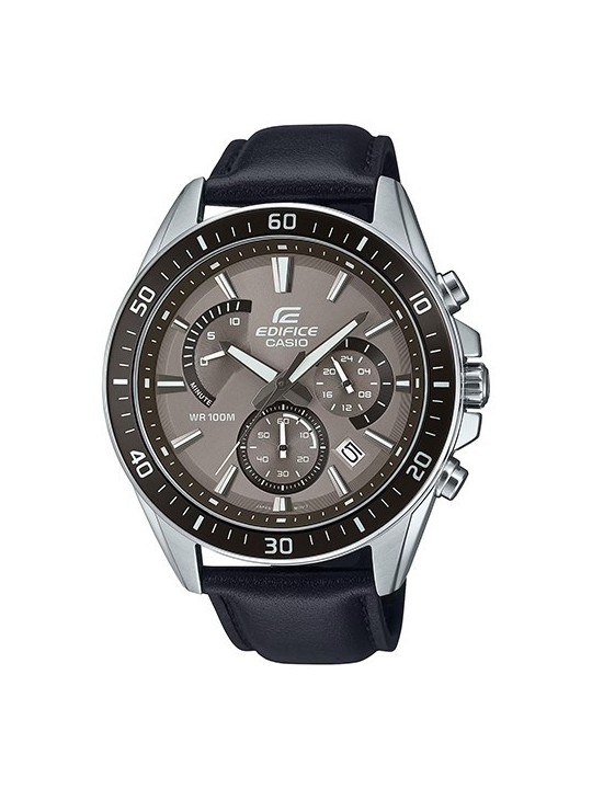 CASIO EDIFICE Retrograde Cronografo XL Tan Black