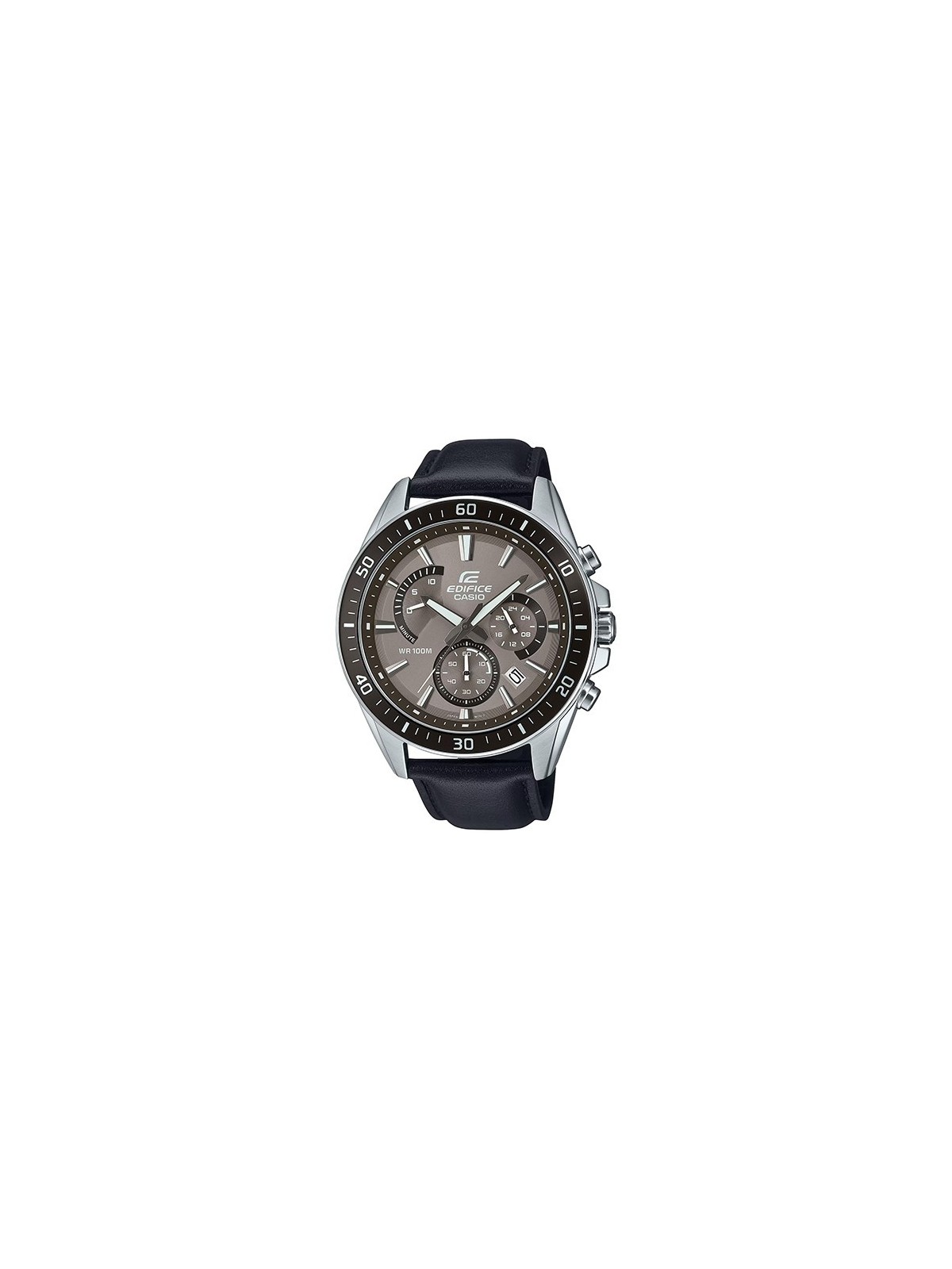 CASIO EDIFICE Retrograde Cronografo XL Tan Black