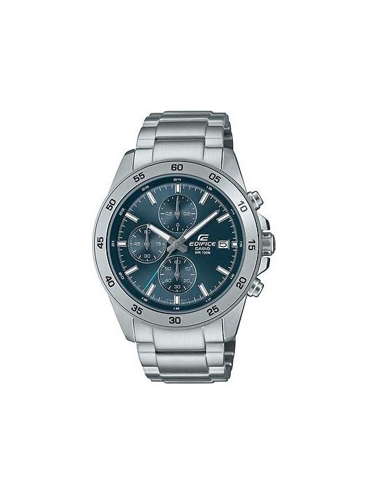 CASIO EDIFICE Modello Classic Chronograph in Blue Petrol