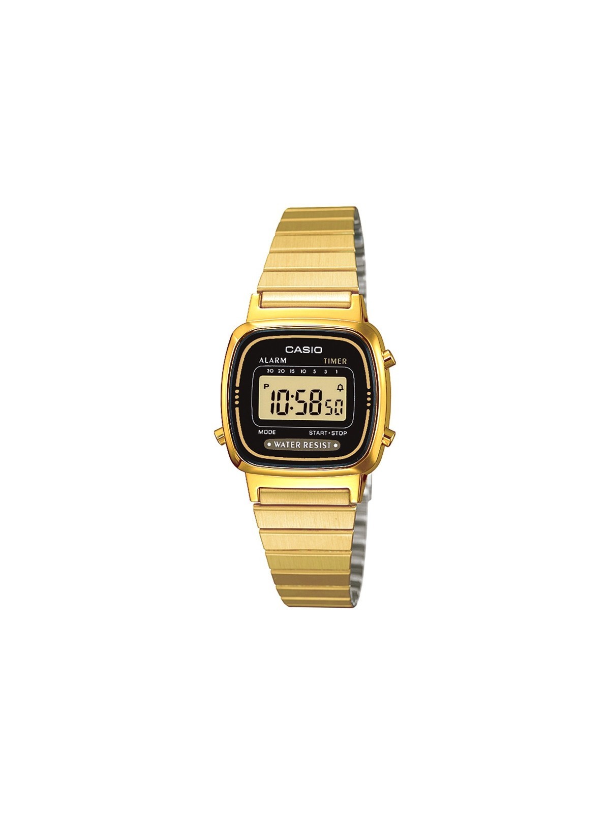 CASIO VINTAGE ICONIC MINI in acciaio dorato