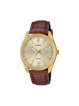 CASIO DATE GOLD, orologio elegante uomo