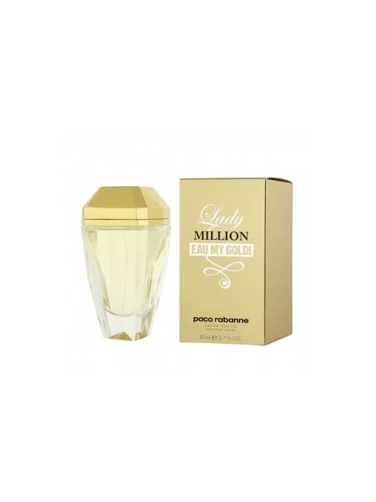 Paco Rabanne Lady Million Eau My Gold Eau De Toilette 80ml donna