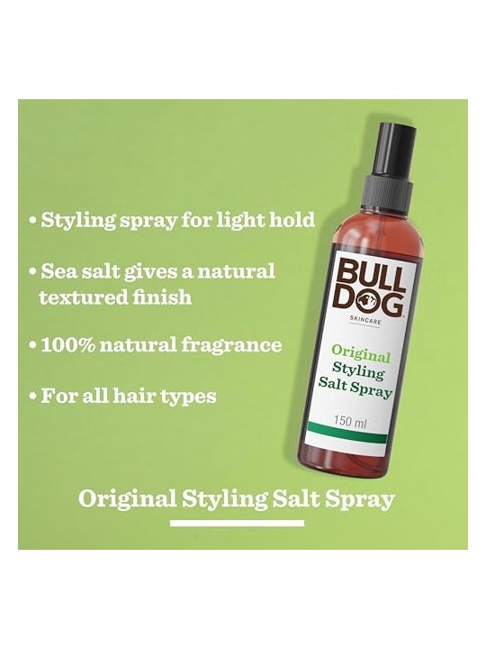 Bulldog Spray di Sale per Styling Uomo 150ml