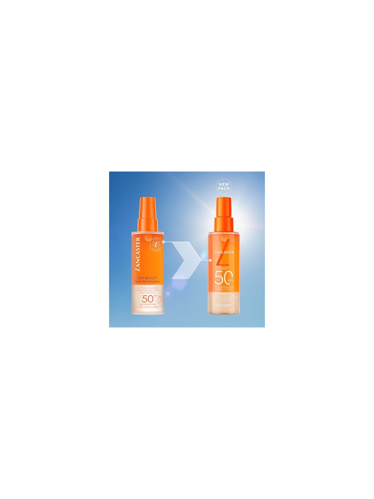Lancaster Sun Beauty Sun Protective Water SPF50 150ml