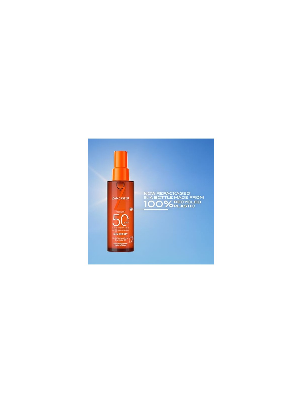 Lancaster SUN BEAUTY olio secco SPF50 150ml unisex