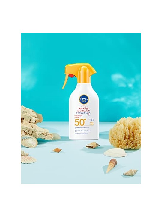 Nivea SUN SENSITIVEPROTECTION SPF50 pistola 270ml unisex