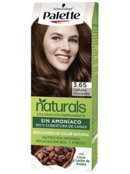 Palette NATURAL tinta 3.65 castano cioccolato