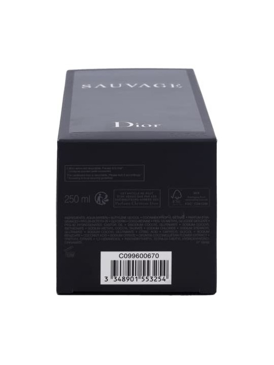 Dior Sauvage Shower Gel uomo 250ml