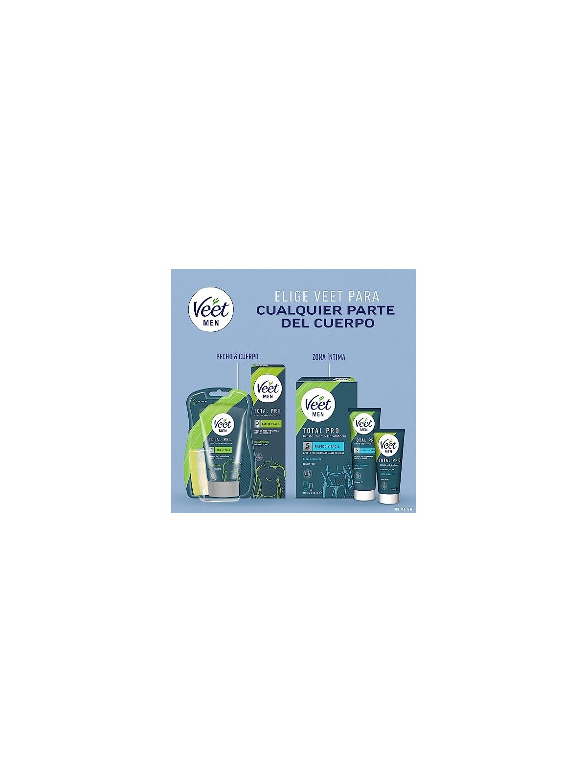 Veet VEET MEN KIT DEPILAZIONE 2 PASSAGGI zone sensibili 150ml uomo
