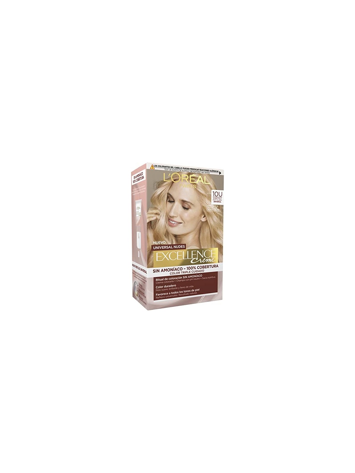 Tinta per capelli L'Orï¿½ï¿½al Paris EXCELLENCE 10u biondo chiarissimo