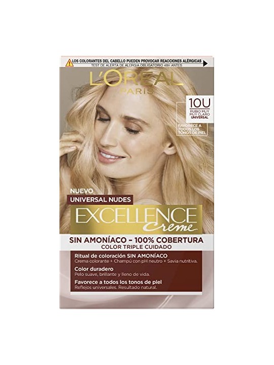 Tinta per capelli L'Orï¿½ï¿½al Paris EXCELLENCE 10u biondo chiarissimo