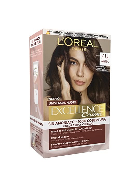 L'Orï¿½ï¿½al Paris EXCELLENCE crema unitnudes universale tinte 4umarrone 5 unit unisex
