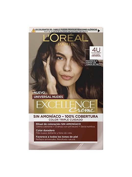 L'Orï¿½ï¿½al Paris EXCELLENCE crema unitnudes universale tinte 4umarrone 5 unit unisex