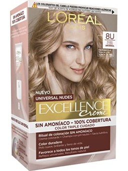 Tinta per capelli L'Orï¿½ï¿½al Paris EXCELLENCE 8u biondo chiaro