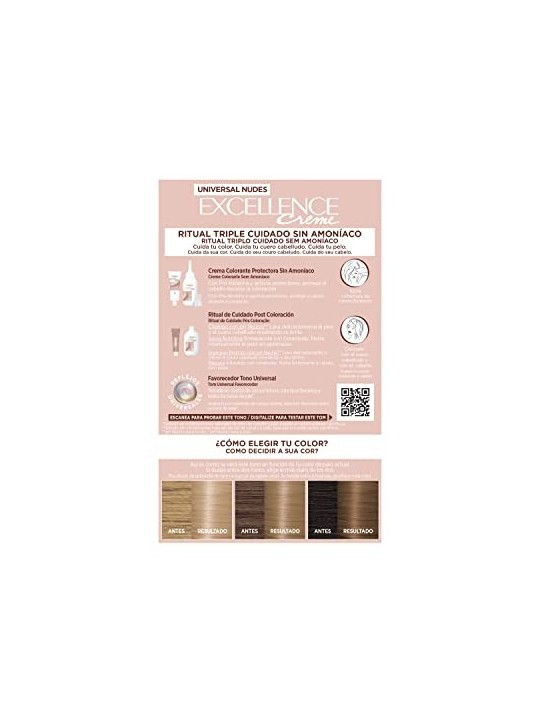 Tinta per capelli L'Orï¿½ï¿½al Paris EXCELLENCE 8u biondo chiaro