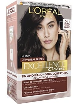 Tinta per capelli L'Orï¿½ï¿½al Paris EXCELLENCE 2u brunetta piï¿½ï¿½ scura