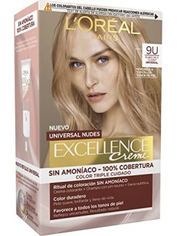 Tinta per capelli L'Orï¿½ï¿½al Paris EXCELLENCE 9u-biondo molto chiaro 5u