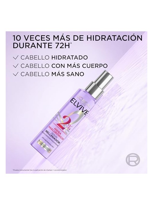 L'Orï¿½ï¿½al Paris ELVIVE IDRATAZIONE ACIDO IALURONICO siero riempitivo 150ml donna