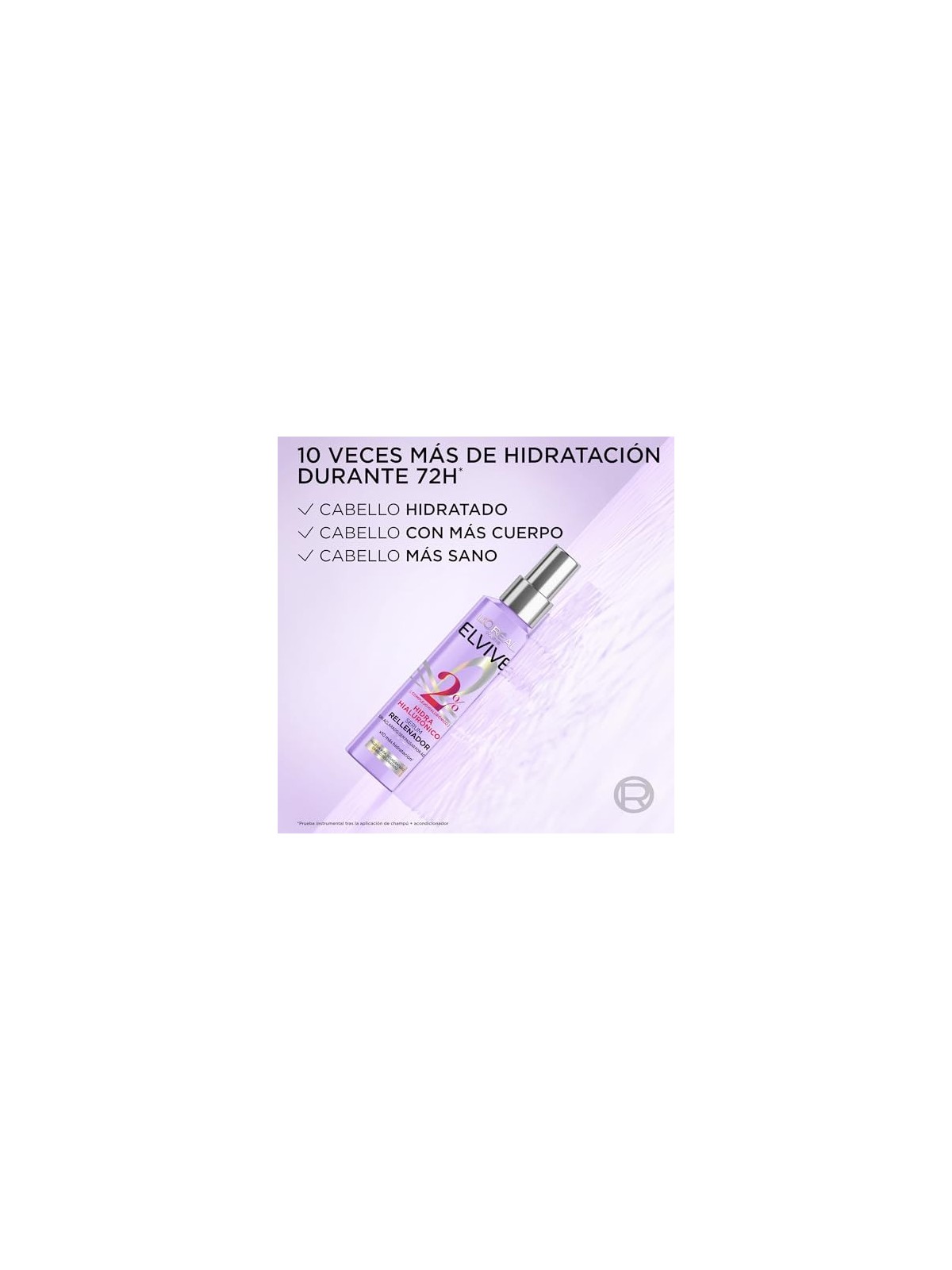 L'Orï¿½ï¿½al Paris ELVIVE IDRATAZIONE ACIDO IALURONICO siero riempitivo 150ml donna