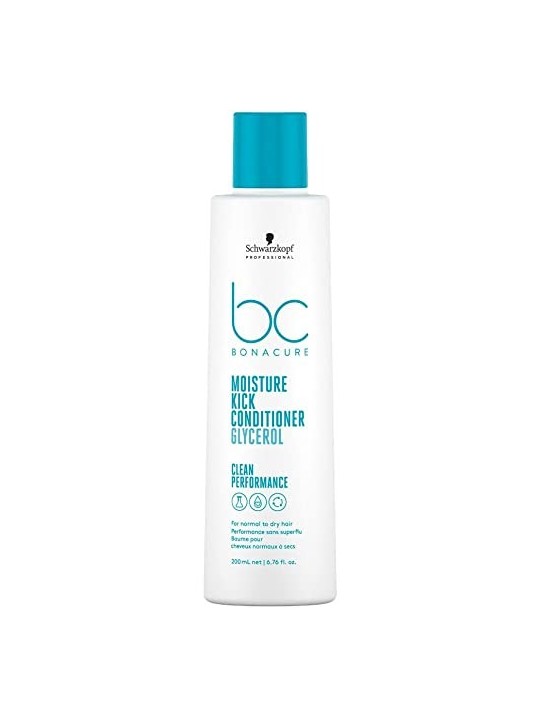 Schwarzkopf Bonacure Hyaluronic Moisture Kick Conditioner 200ml For Normal To Dry Hair