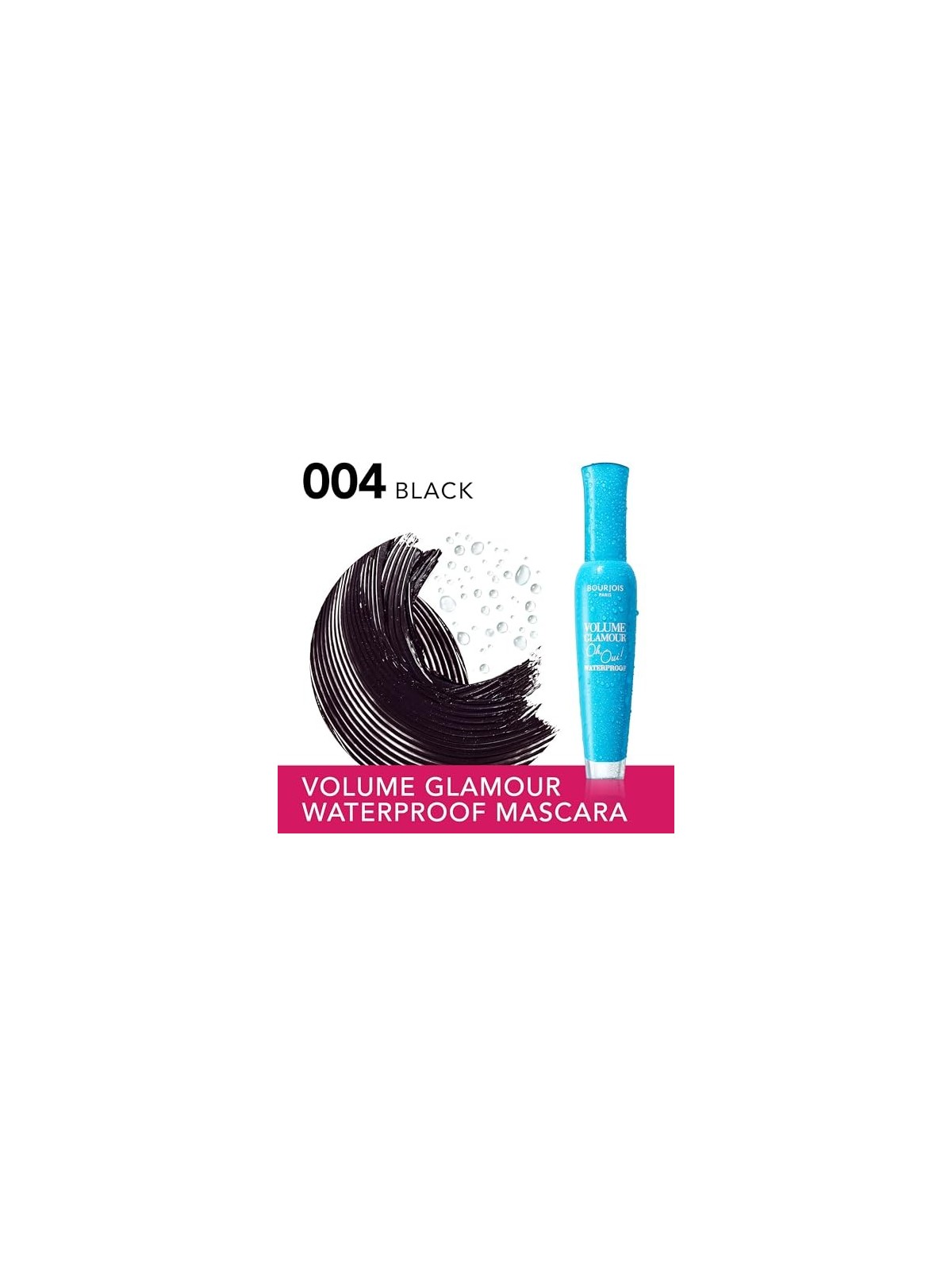 Mascara Volume Glamour Oh Oui Waterproof 7 ml donna 004 Black