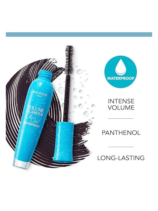 Mascara Volume Glamour Oh Oui Waterproof 7 ml donna 004 Black