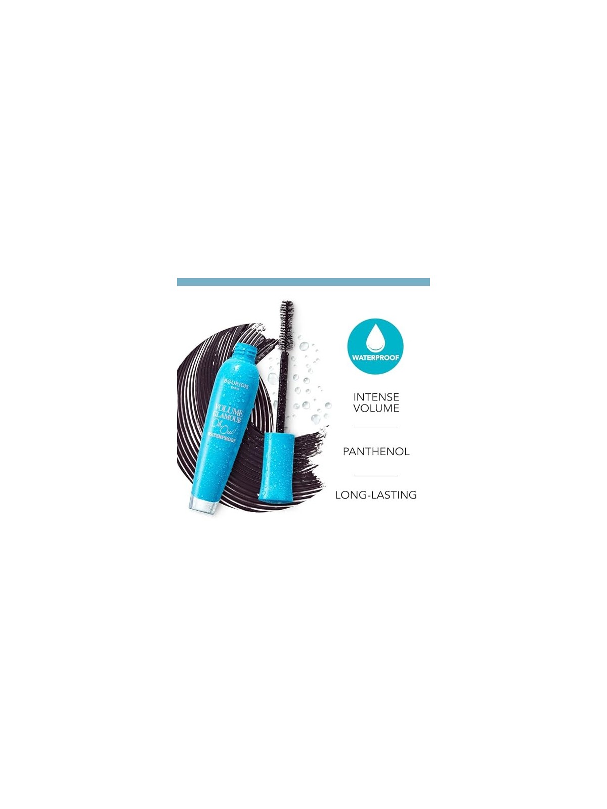Mascara Volume Glamour Oh Oui Waterproof 7 ml donna 004 Black