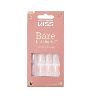 Unghie Kiss My Face BareButBetter Nudies 28 pz donna