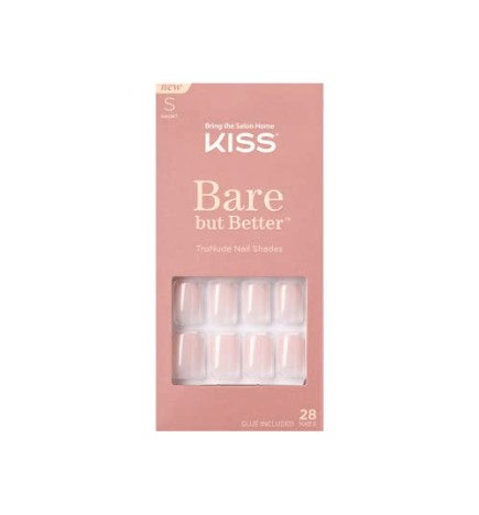 Kiss My Face Unghie BareButBetter Nudies 28 pz donna