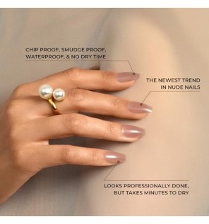 Kiss My Face Bare-But-Better Nails Nude 28 pcs woman