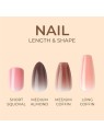 Kiss My Face Bare but Better Nails Nude Drama 28 pezzi donna
