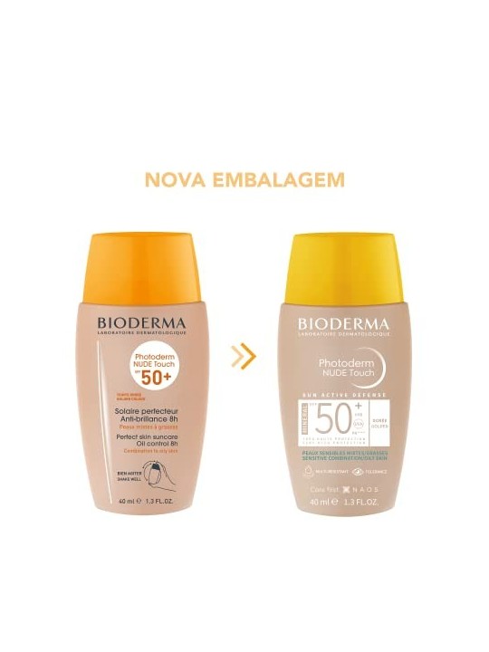 Bioderma Photoderm Nude Touch Mineral SPF50 40ml Doree