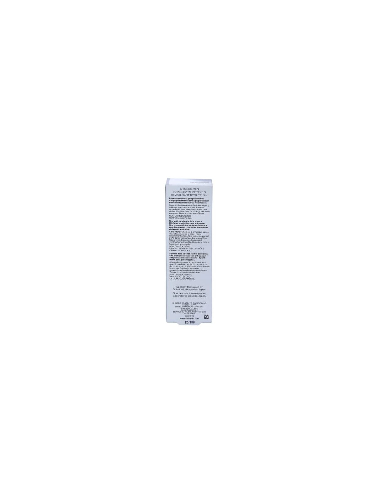 Shiseido Men Total Revitalizer Eye Cream uomo 15ml
