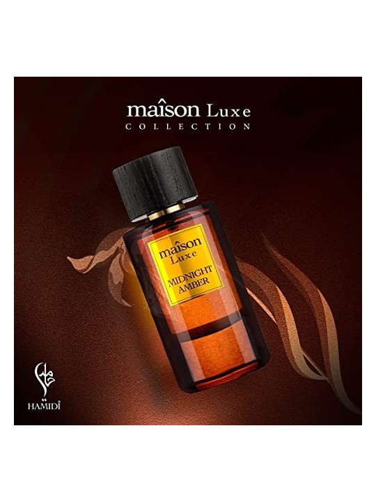 Profumo unisex Hamidi Maison Luxe Midnight Ambra 110ml