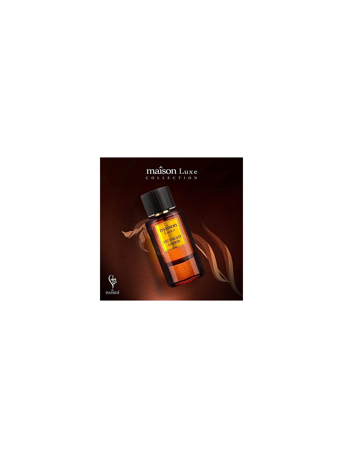 Profumo unisex Hamidi Maison Luxe Midnight Ambra 110ml