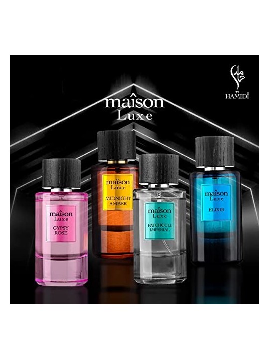 Profumo unisex Hamidi Maison Luxe Midnight Ambra 110ml