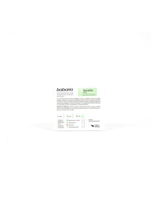 Babaria Glycolic Acid Face Cream 50ml