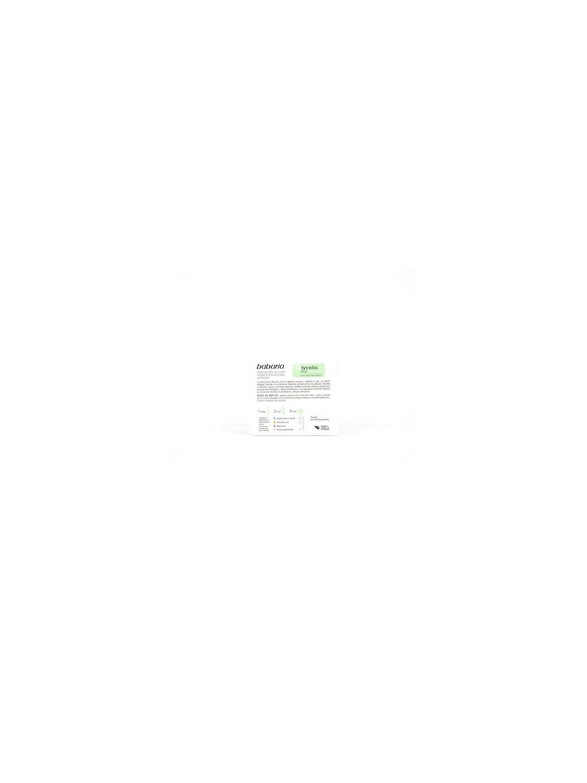 Babaria Glycolic Acid Face Cream 50ml