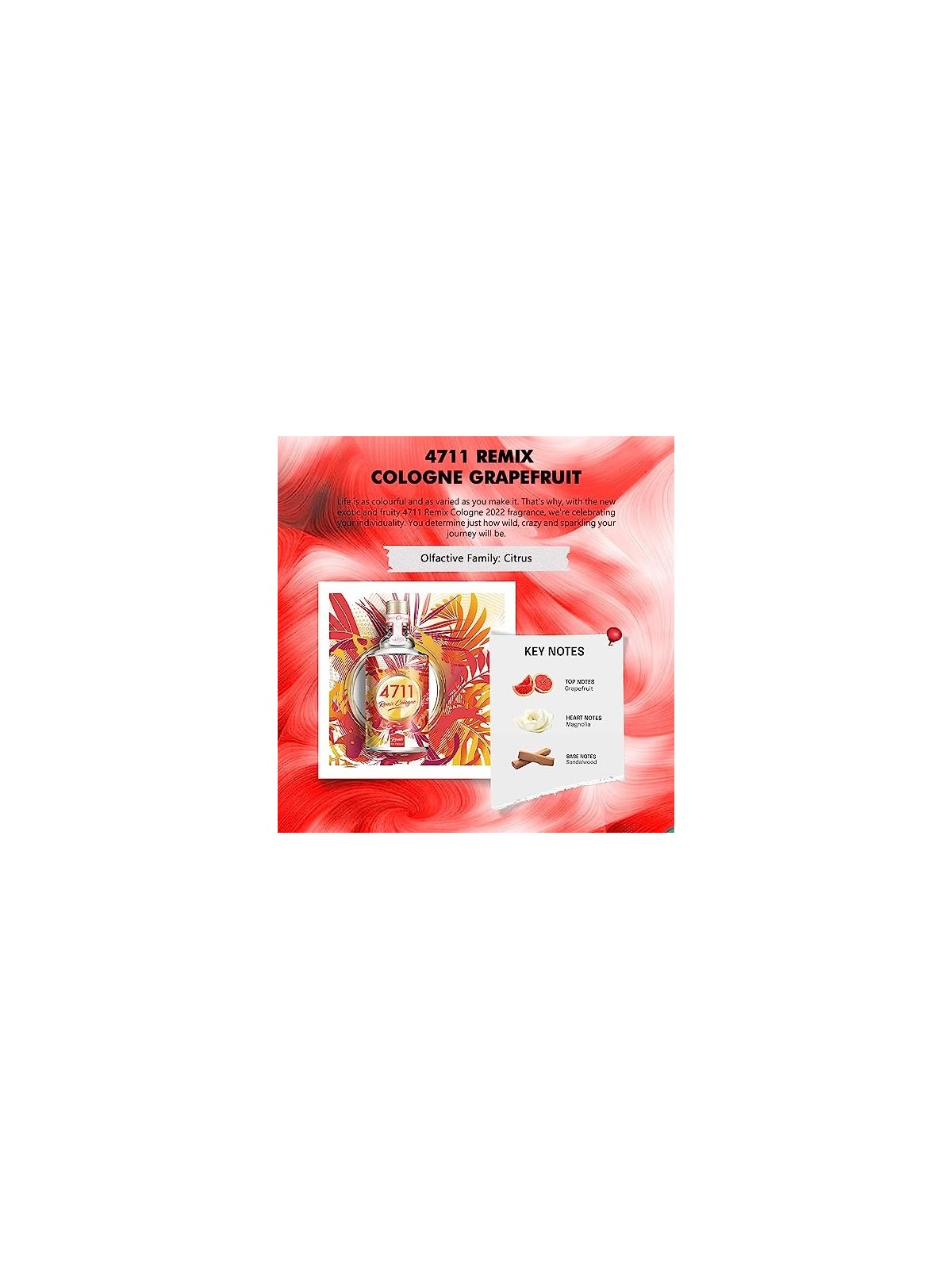 4711 Remix Colonia Pompelmo Edizione 2022 eau de cologne unisex 100ml
