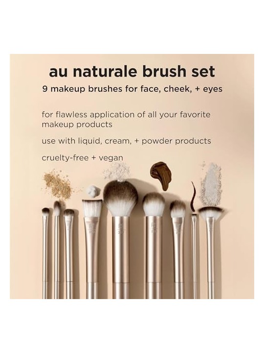 Real Techniques Pennello Au Naturale Donna