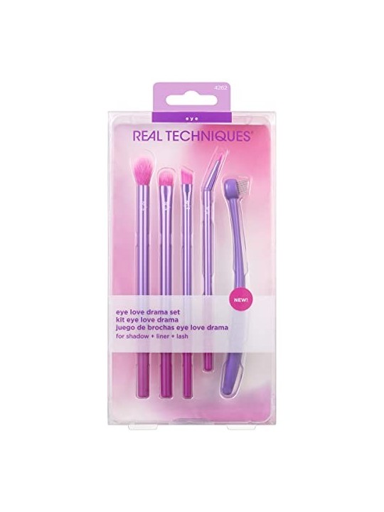 Real Techniques Set drammatico per lamore per gli occhi donna 1 unit