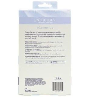 Set 5 pz Ecotools ELEMENTS WATER HYDRO-GLOW unisex