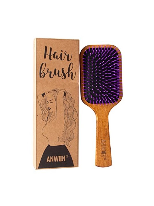 Spazzola per capelli in legno ANWEN