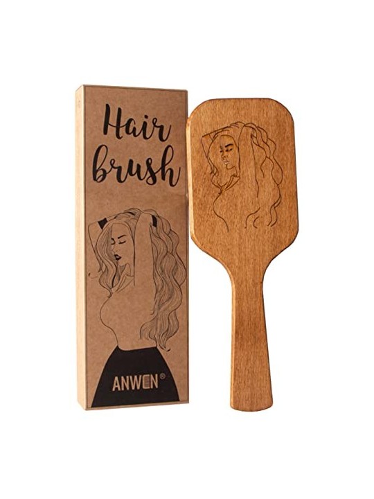 Spazzola per capelli in legno ANWEN