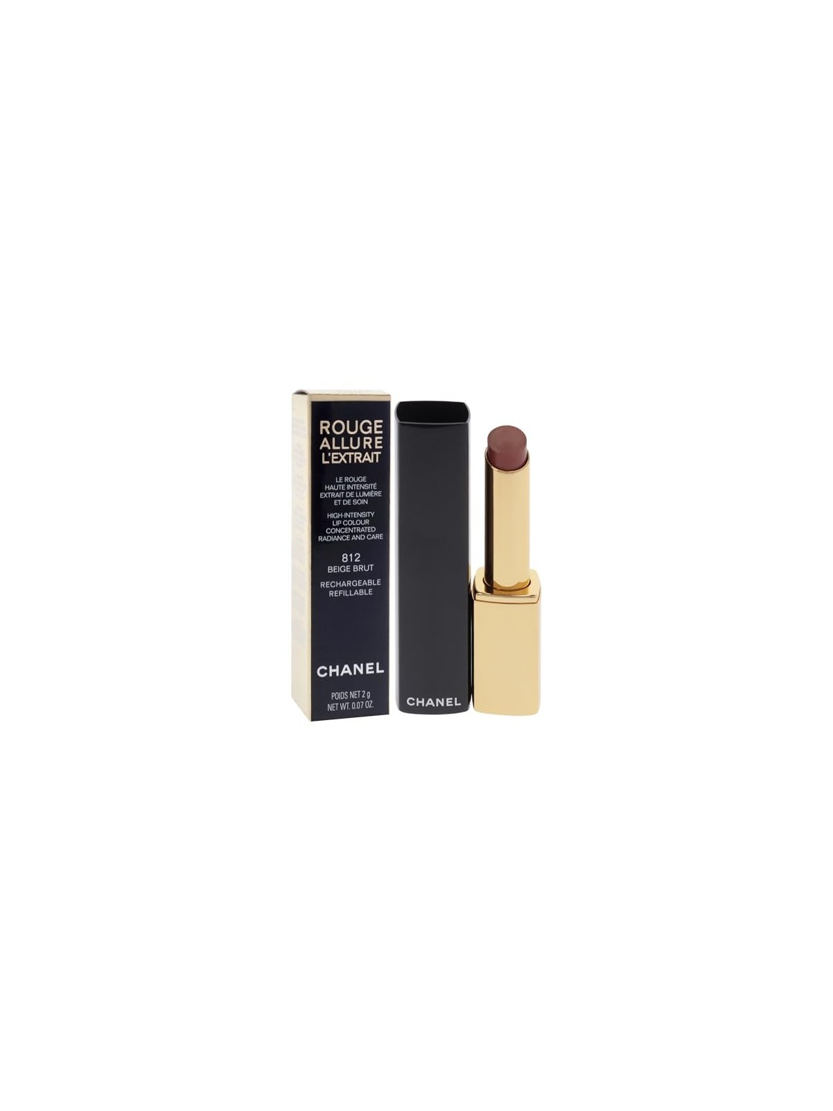 Chanel Rouge Allure L'Extrait High-Intensity Lip Colour 2g Beige Brut 812