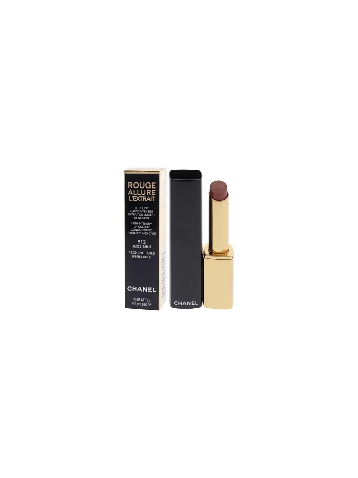 Chanel Rouge Allure L'Extrait High-Intensity Lip Colour 2g Beige Brut 812