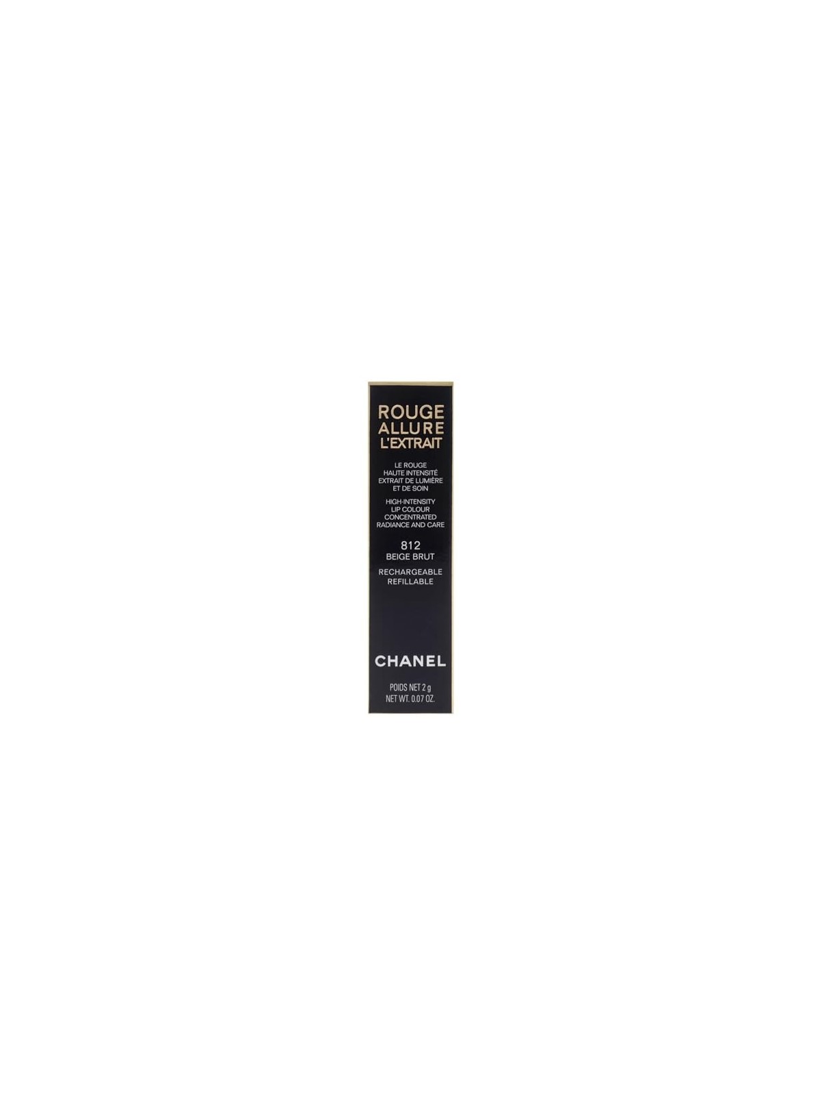Chanel Rouge Allure L'Extrait High-Intensity Lip Colour 2g Beige Brut 812