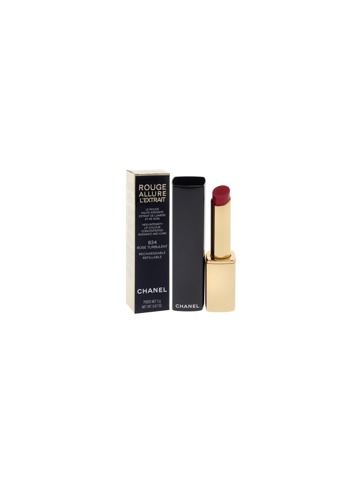 Chanel Rouge Allure L'Extrait 834 Rose Turbulent