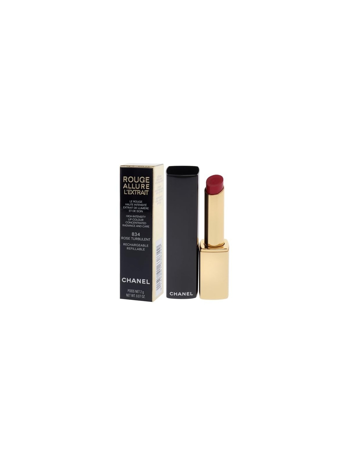 Chanel Rouge Allure L'Extrait 834 Rose Turbulent